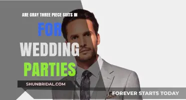 Gray Three-Piece Suits: Wedding Party Trend or Timeless Choice?
