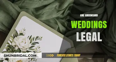 Green Card Weddings: Legal or Not?