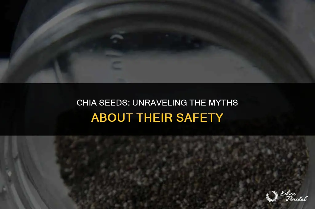 are grooming chia seeds poisonus