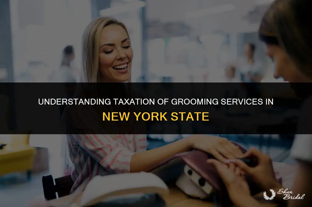 are grooming services taxable in nys