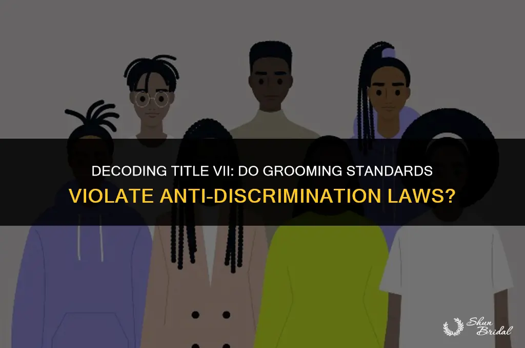 are grooming stands in title vii