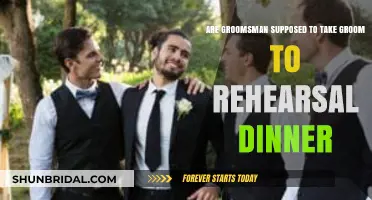 Groomsmen's Role: Escorting the Groom to Rehearsal Dinner - Etiquette Explained