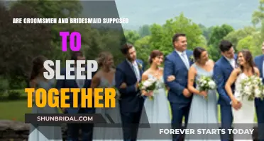 Groomsmen and Bridesmaids: Should They Share a Bed?