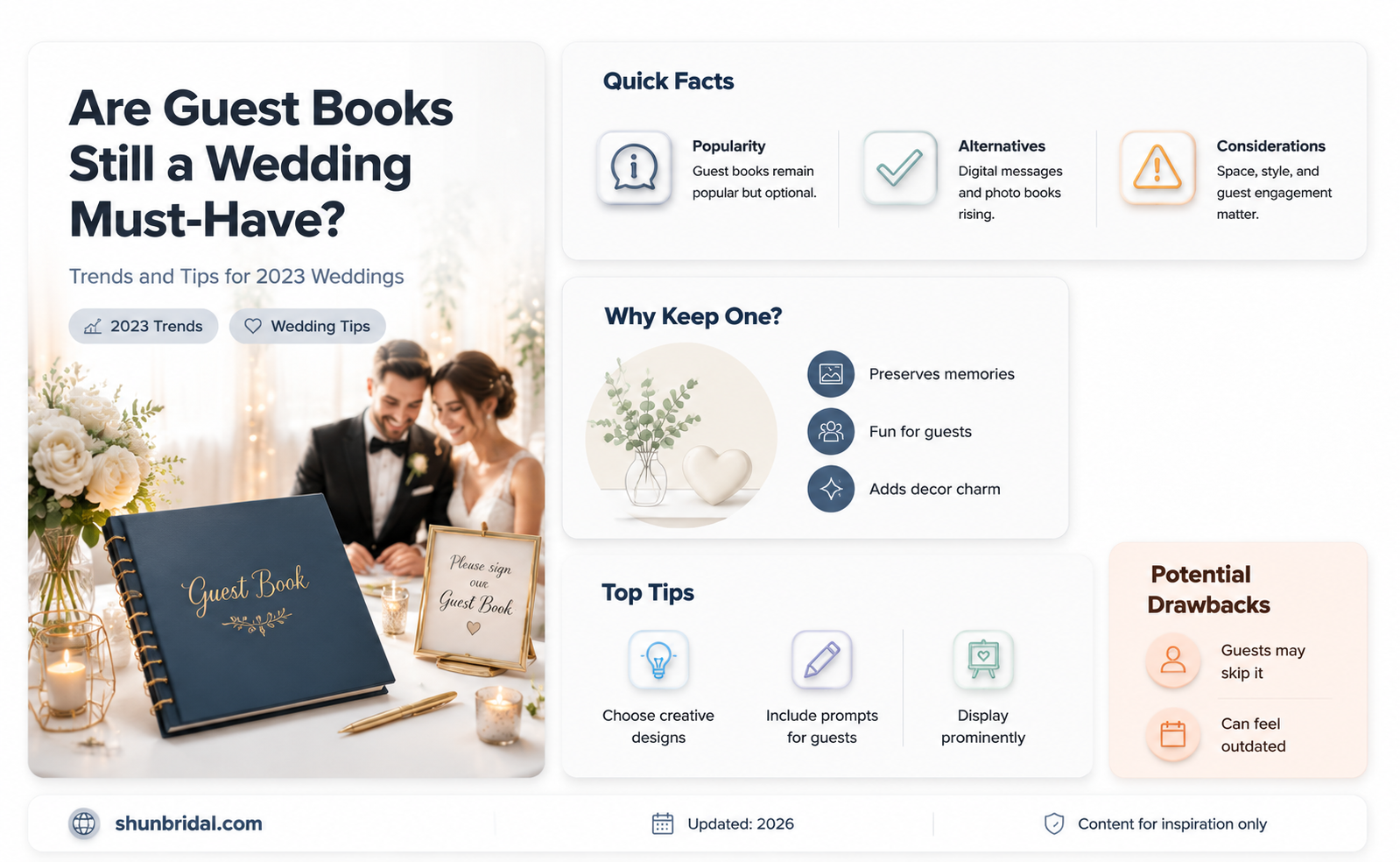are guest books still used at weddings