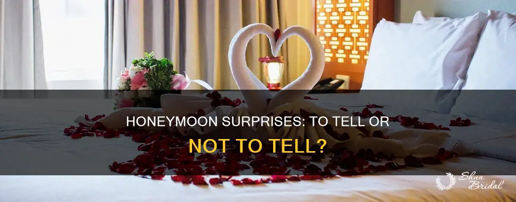 are honeymoons supposed to be a surprise