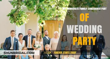 Are Immediate Family Members Automatically Part of the Wedding Party?