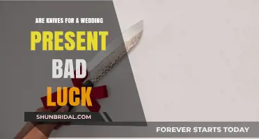 Superstitions Around Giving Knives as Wedding Gifts