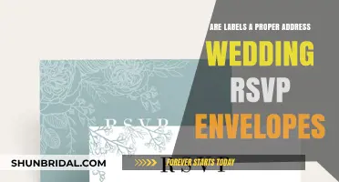 Addressing Wedding RSVP Envelopes: Labels or Handwriting?