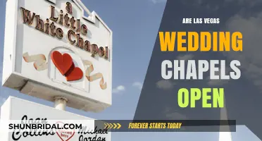 Las Vegas Wedding Chapels: Open for Business