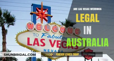 Las Vegas Weddings: Legal in Australia?