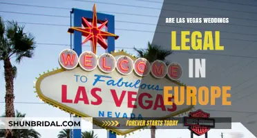 Las Vegas Weddings: Legal in Europe?