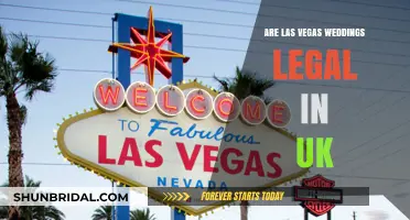 Las Vegas Weddings: Legal in the UK?