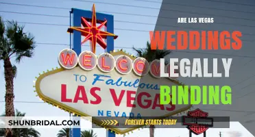 Las Vegas Weddings: Legally Binding or Not?