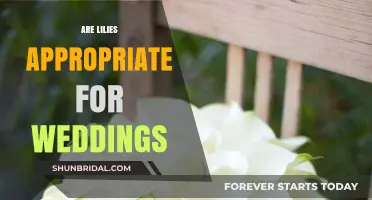 The Beauty of Lilies for Wedding Bouquets and Decor