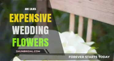 Lilies: Affordable Wedding Flowers or a Luxury?