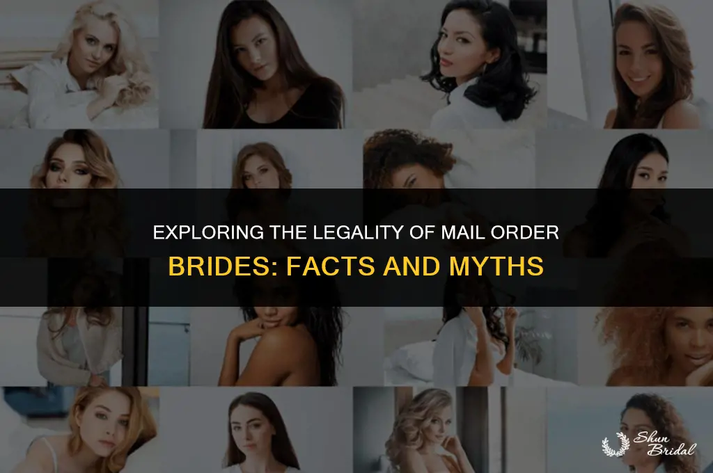 are mail order brides legal