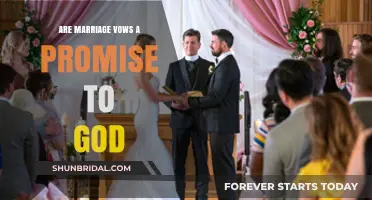Marriage Vows: A Sacred Promise to God or Personal Commitment?