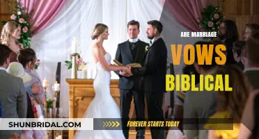 Are Marriage Vows Rooted in Scripture? Exploring Biblical Foundations