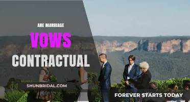 Are Marriage Vows Legally Binding Contracts or Sacred Promises?