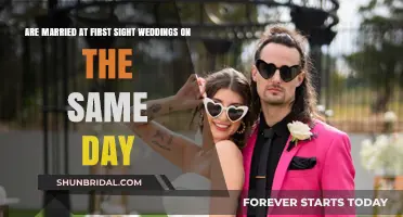 Do Married at First Sight Couples Tie the Knot Simultaneously?