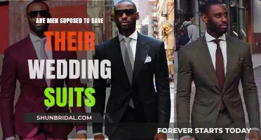 Should Grooms Preserve Their Wedding Suits?