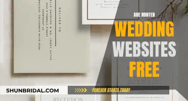 Minted Wedding Websites: Free or Premium?