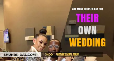 Who Foots the Bill? Exploring Couples Paying for Their Own Weddings