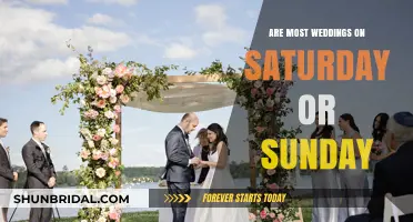 Which Day for 'I Do': Saturday or Sunday?