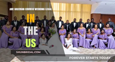 Nigerian Church Weddings: Legal in the US?