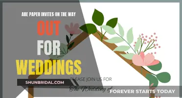 Paperless Weddings: Invites' Evolution