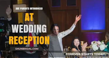 Introducing Parents: Wedding Reception Traditions Explored