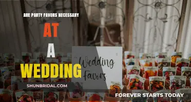 Are Wedding Party Favors Essential or Just Extra Expense?