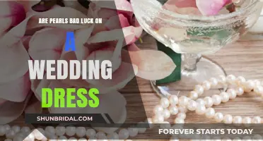 Pearls on a Wedding Dress: Good Luck or Bad Luck?