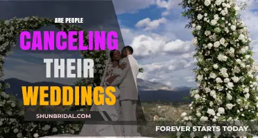 Are Couples Canceling Weddings Amid Economic Uncertainty and Changing Priorities?