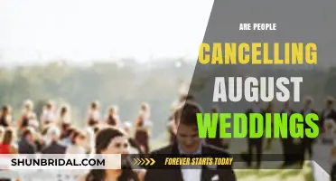 Are August Weddings Being Cancelled? Trends and Insights for 2023