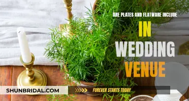 Wedding Venue Tableware: What's Included?