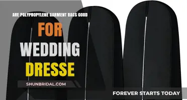 Polypropylene Garment Bags: Ideal for Wedding Dresses?