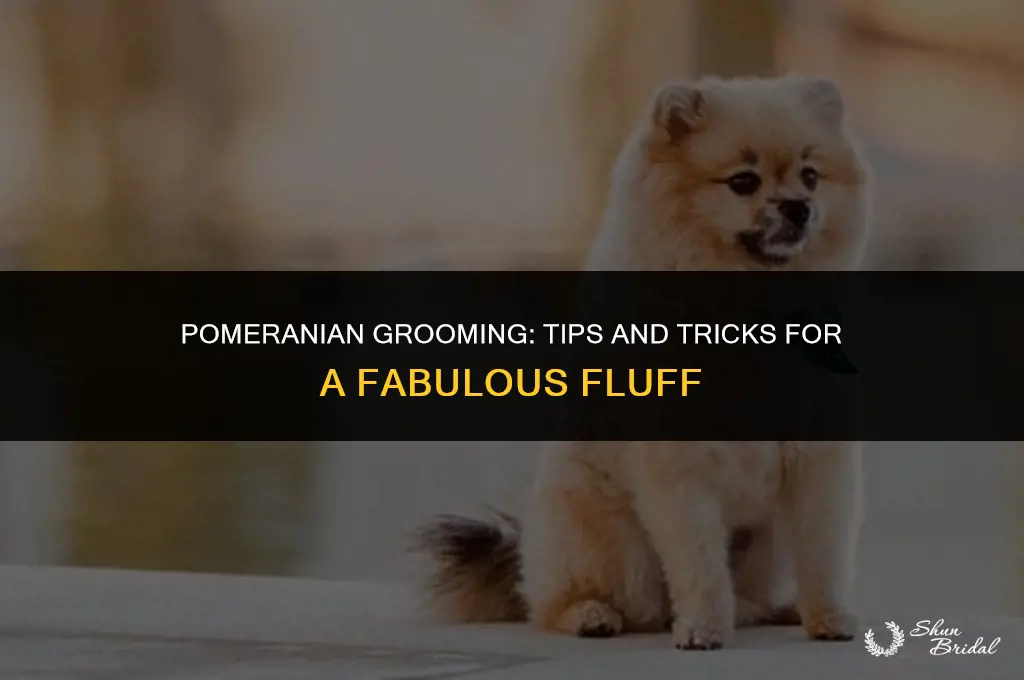 are pomeranians hard to groom