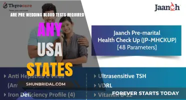 Pre-Wedding Blood Tests: Are They Mandatory in Any US State?