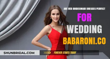 Red Bridesmaid Dresses: Perfect for a Wedding?