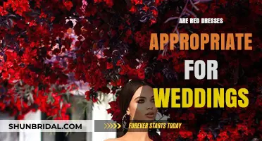 Red Dresses: Wedding-Appropriate or Not?