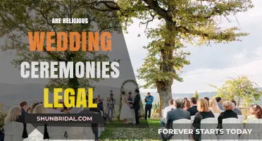 Are Religious Wedding Ceremonies Legally Binding? Understanding the Law