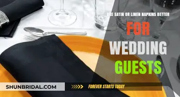 Satin vs. Linen Napkins: Which Elevates Your Wedding Guest Experience?