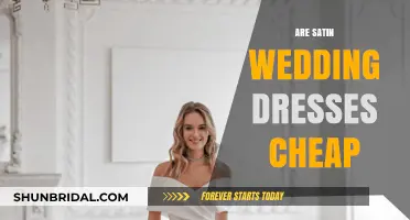 Satin Wedding Dresses: Affordable Glamour?
