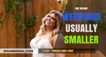 Smaller Second Weddings: A Common Choice