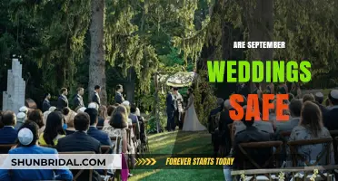 September Weddings: Safe or Not?
