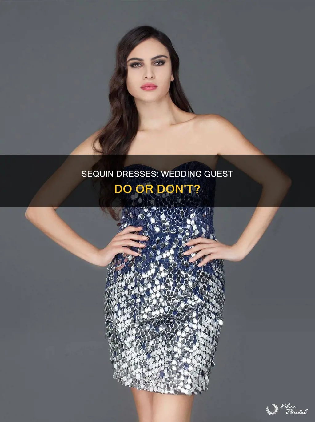 are sequin dresses ok for cocktail wedding guest