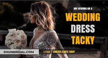 The Taste of Sequins: Wedding Dress Glamour