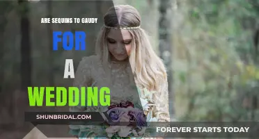 Sequins at Weddings: Tacky or Tasteful?