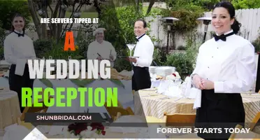 Tipping Etiquette: Wedding Reception Servers